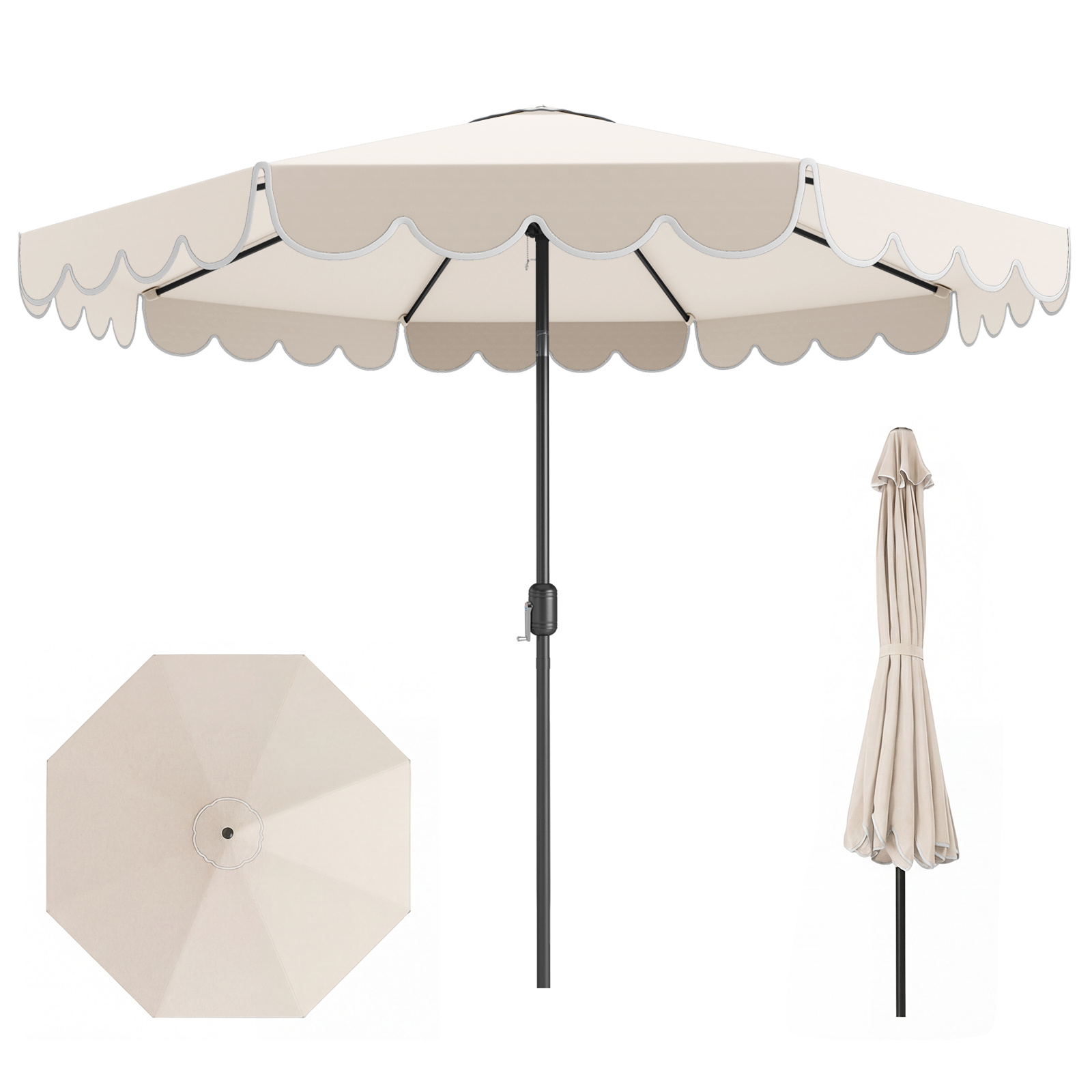 black cantilever patio umbrella Amazon.com : 11X11 FT Square Cantilever Outdoor Patio Umbrella with Solar  Lights Base Included | Modern Contemporary Solid Pattern Black Color