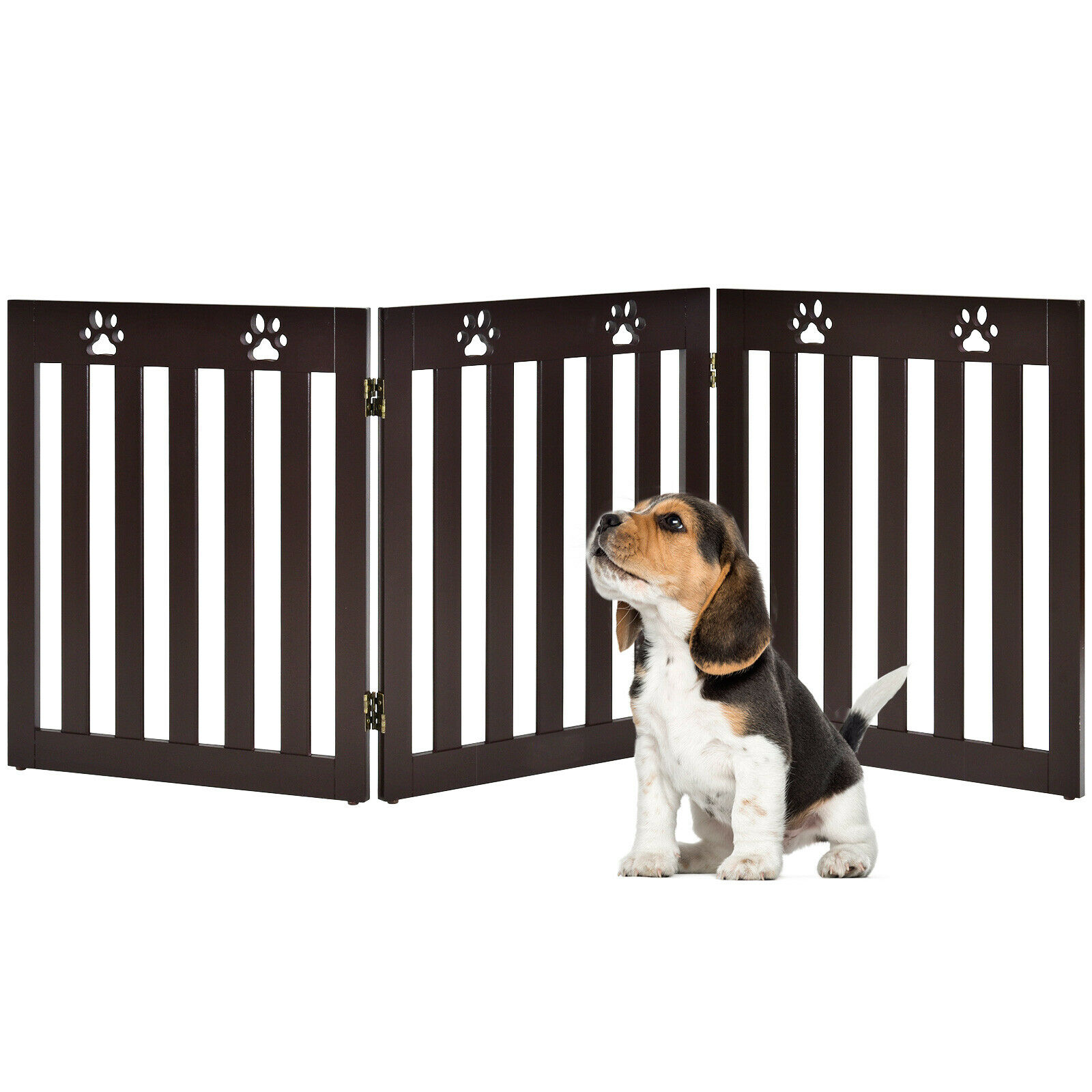 3 Panels Folding Pet Gate