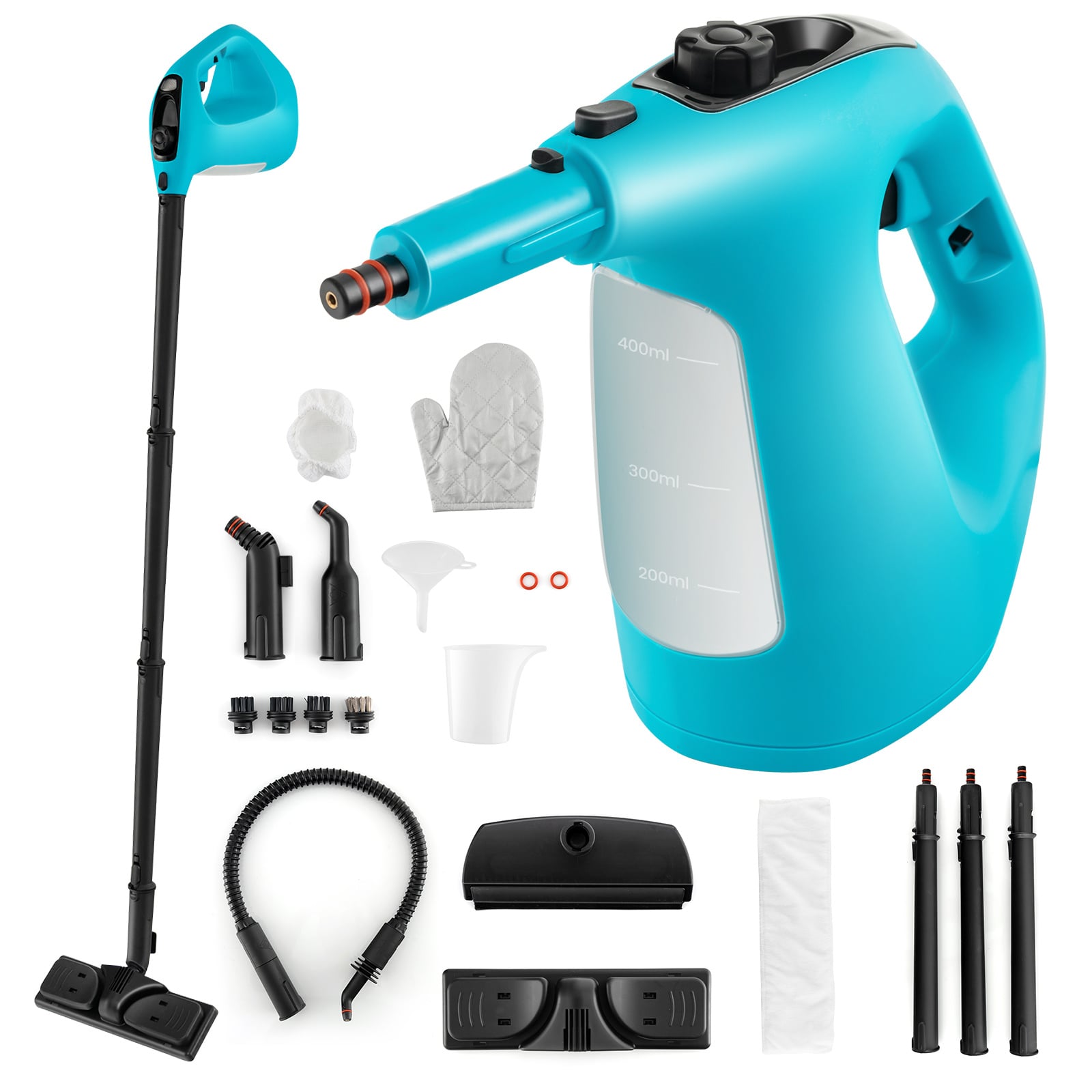 Costway Blue Multi-Surface Handheld Steam Cleaner With Safety Lock