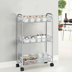 3 Tier Storage Trolley with Wheels