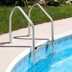 2-Step In-Ground Swimming Pool Ladder