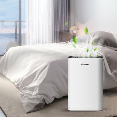 Air Purifier with 4 Layers Purification and Replaceable Filter