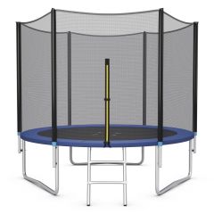 8/10/12FT Replacement Trampoline Mat with Metal V-Hooks