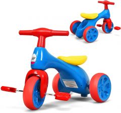 Costway Multifunctional Toddler Bike with Pedals and BB Sound