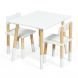 Children's Wooden Activity Table and 2 Chairs Set