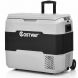50L 2-in-1 Dual Temperature Control Portable Freezer with Wheels and Handle