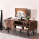42'' Large Industrial TV Stand with Drawer & Shelves