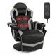 Electric Massage Gaming Chair with Cup Holder and Side Pouch