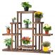 6-Tier Wooden Plant Stand for Indoor Outdoor Decoration