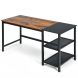 Industrial Writing Workstation with Removable Storage Shelves