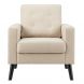 Costway Modern Upholstered Accent Sofa Chair for Living Room