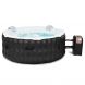 Inflatable Hot Tub with 108 Massage Bubble Jets and Headrest