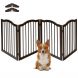 Pine Wooden Pet or Baby Fence with 4 Panels