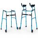 Folding Rollator Walker with 2 Modes and Armrest Pads