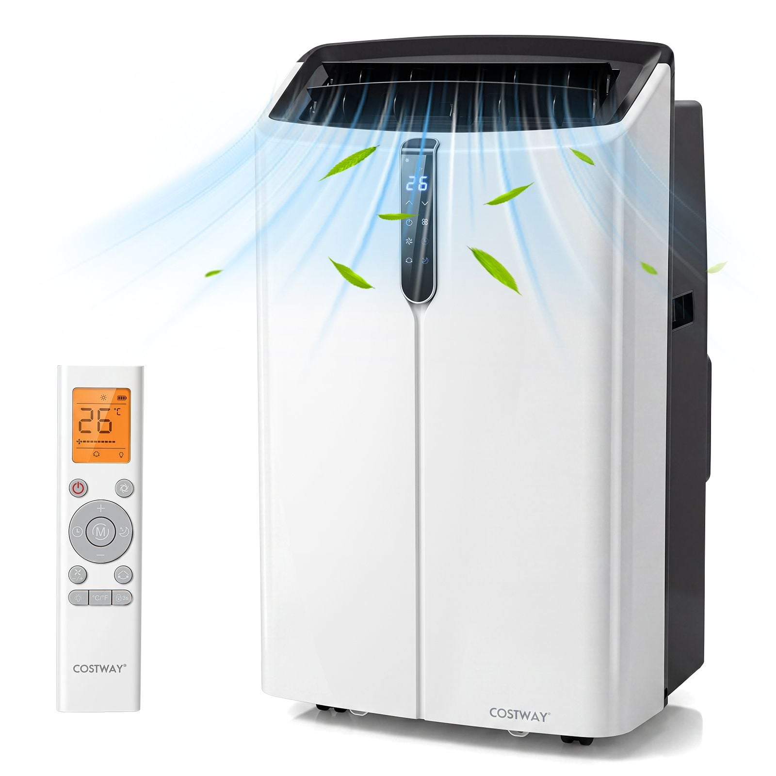 Costway portable air conditioner R290 with remote control