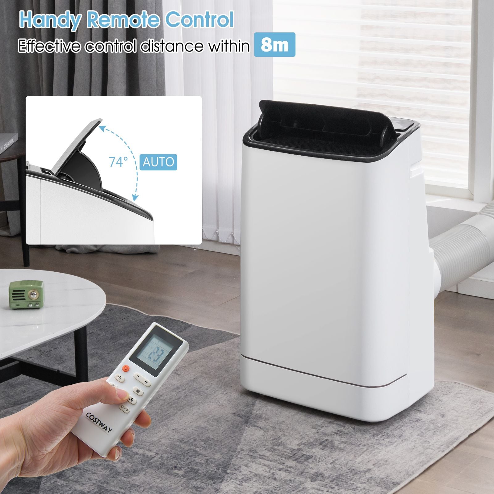 18000 BTU Portable Air Conditioner 4-in-1 with Remote Control — image 6