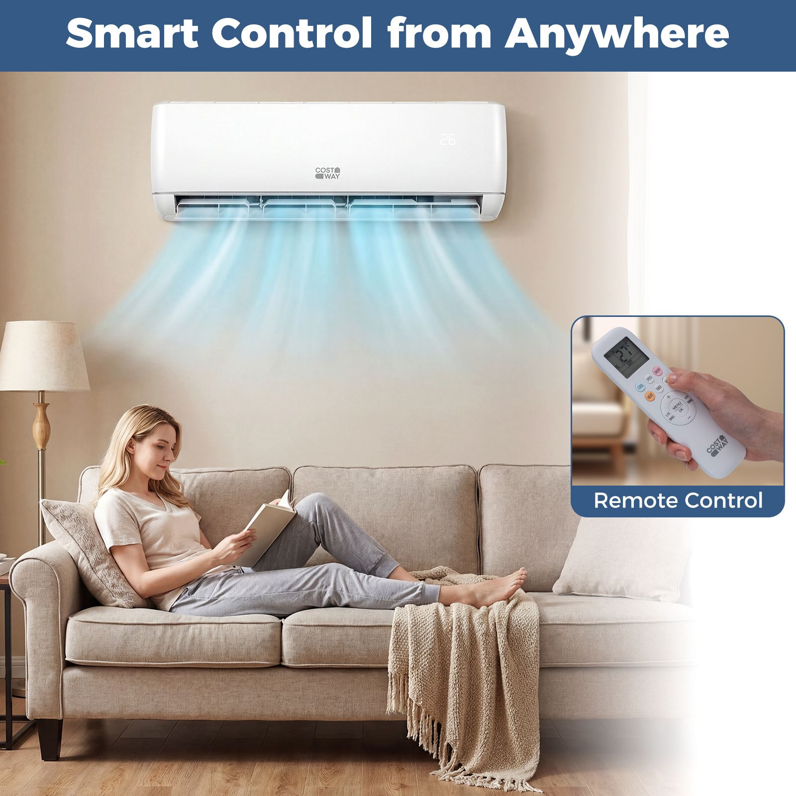 24000 BTU Mini Split AC & Heating System A++ Energy Efficient Inverter AC — image 4