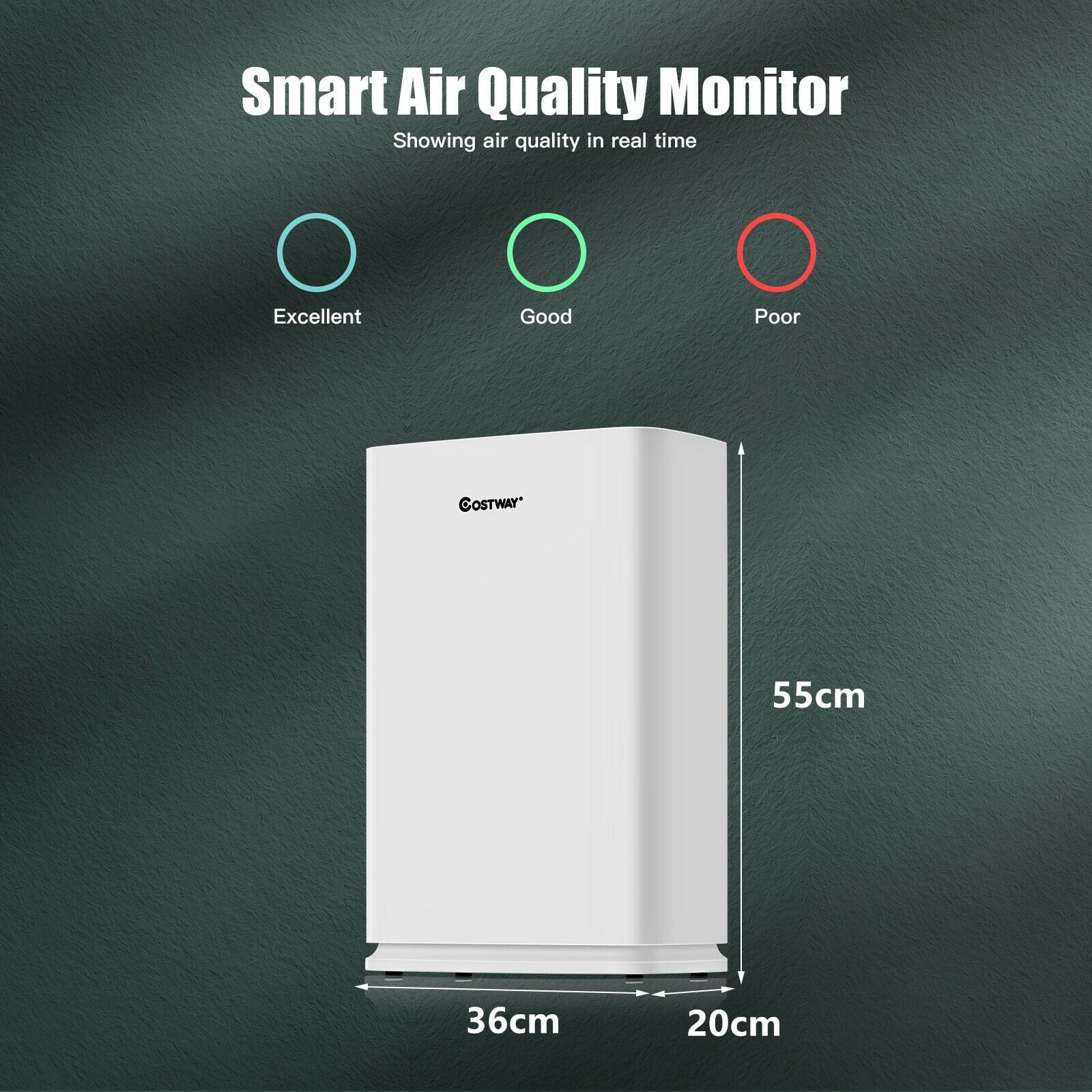 Air Purifier with 4 Layers Purification and Replaceable Filter — image 4