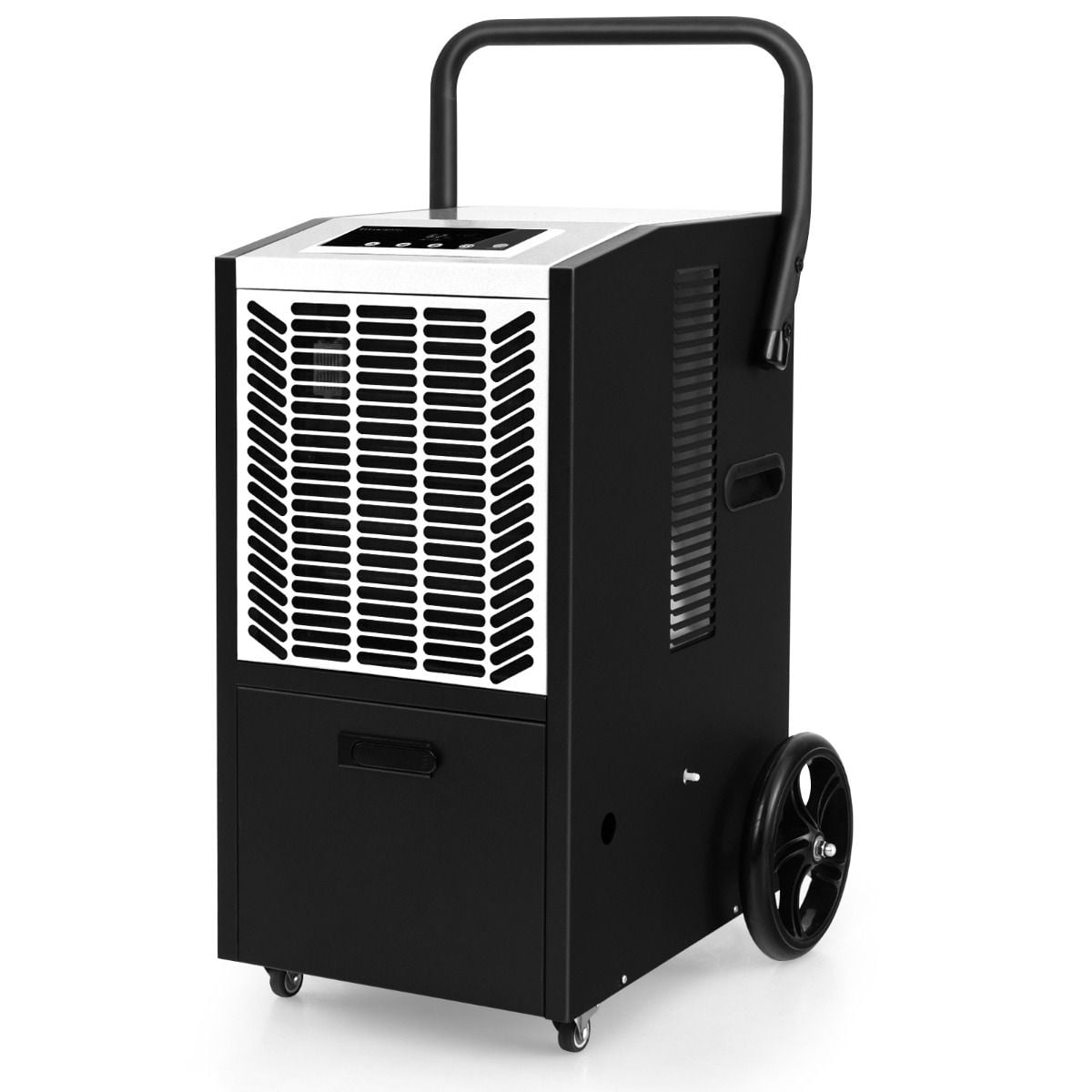 Costway commercial dehumidifier 510cm drain hose and touch panel display