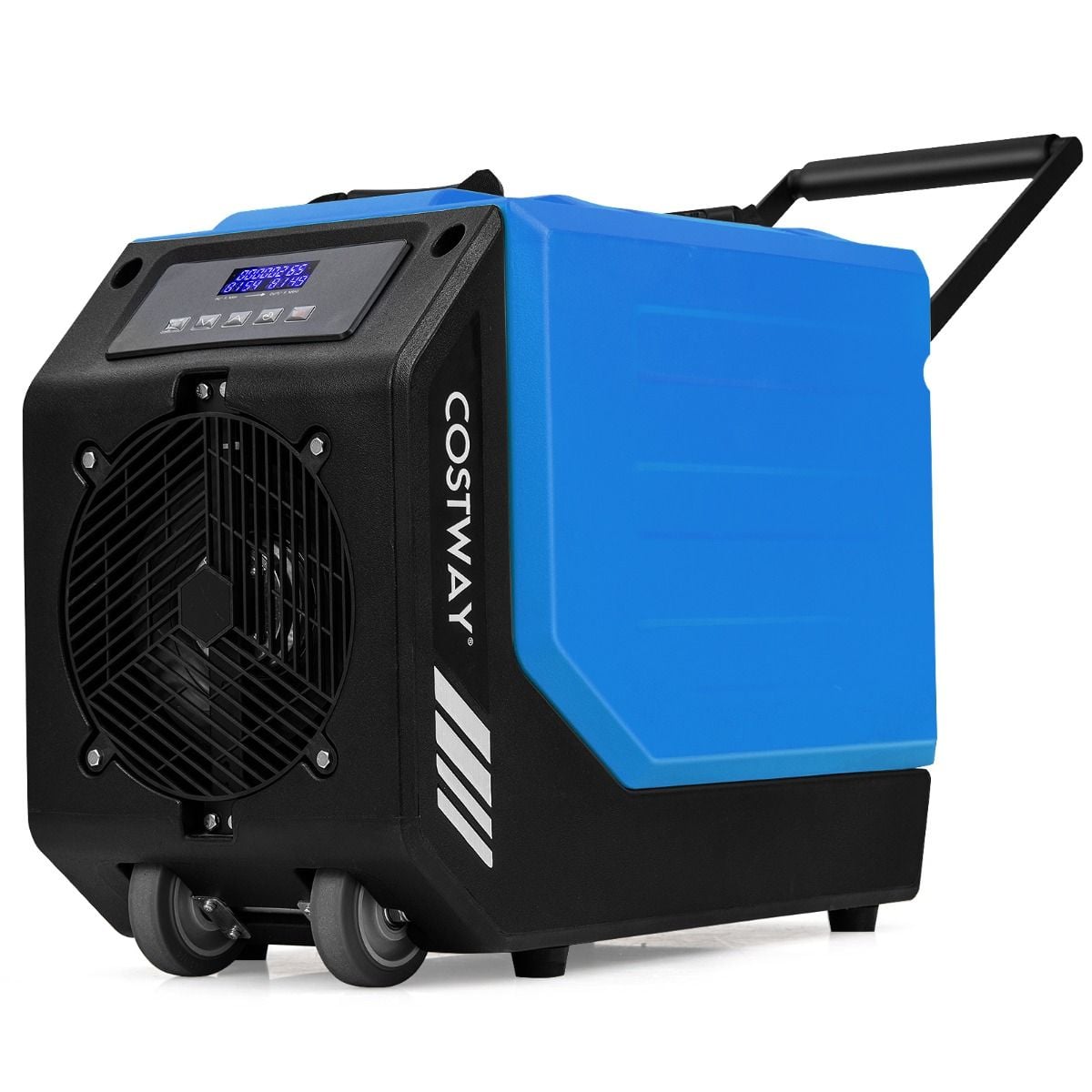90L/Day Commercial Dehumidifier with Pump and 2 Wheels — image 3