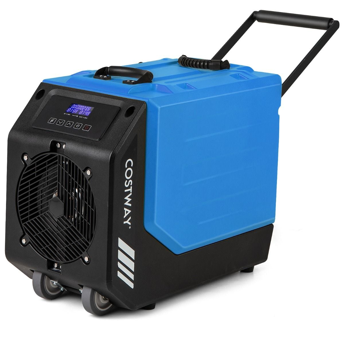 90L/Day Commercial Dehumidifier with Pump and 2 Wheels — image 4