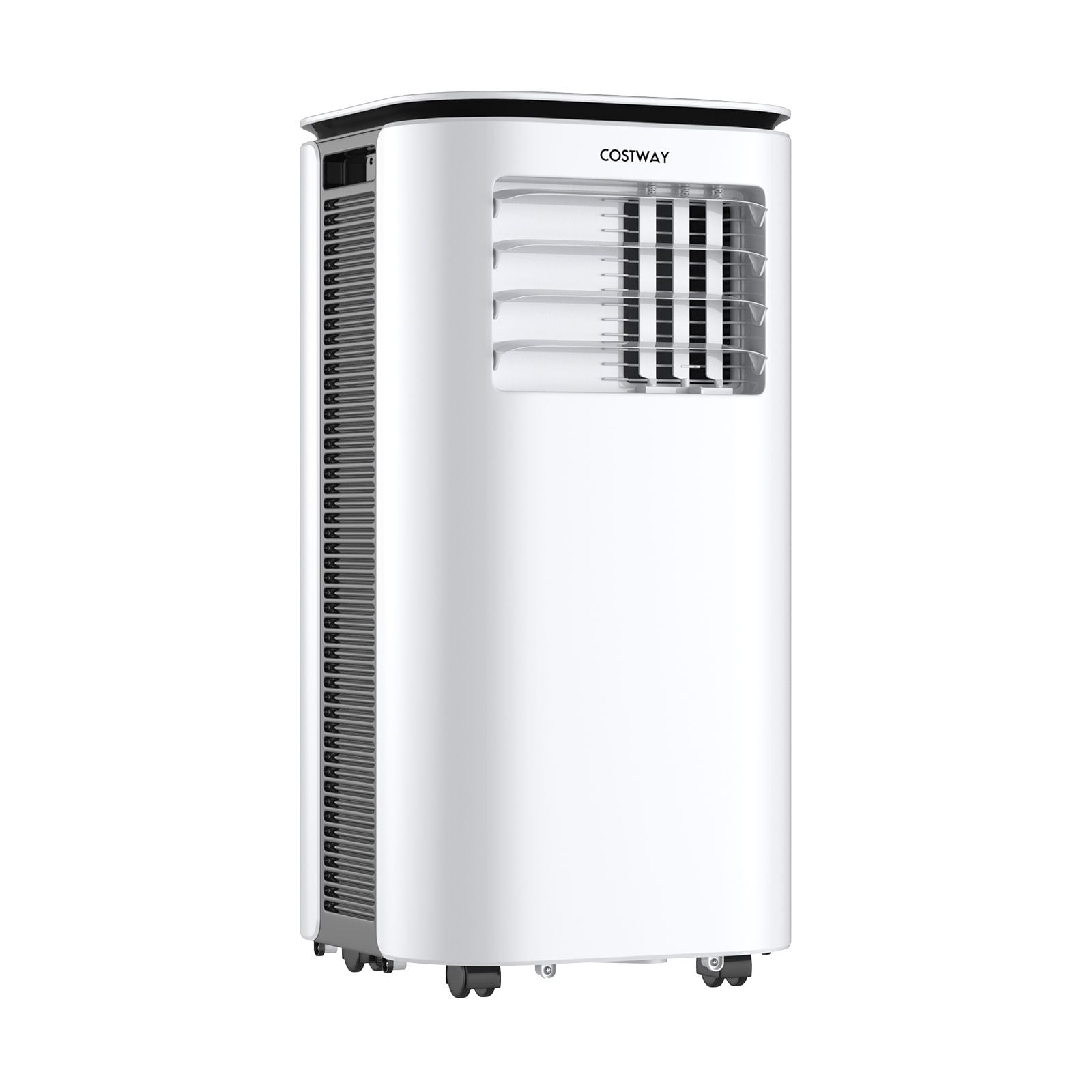 Costway 9000 BTU portable air conditioner R290, white, front view