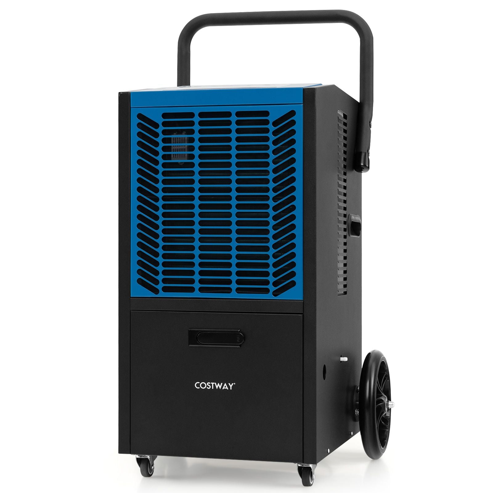 66 L/Day Industrial Dehumidifier with Pump for Basement Drying Clothes — image 5