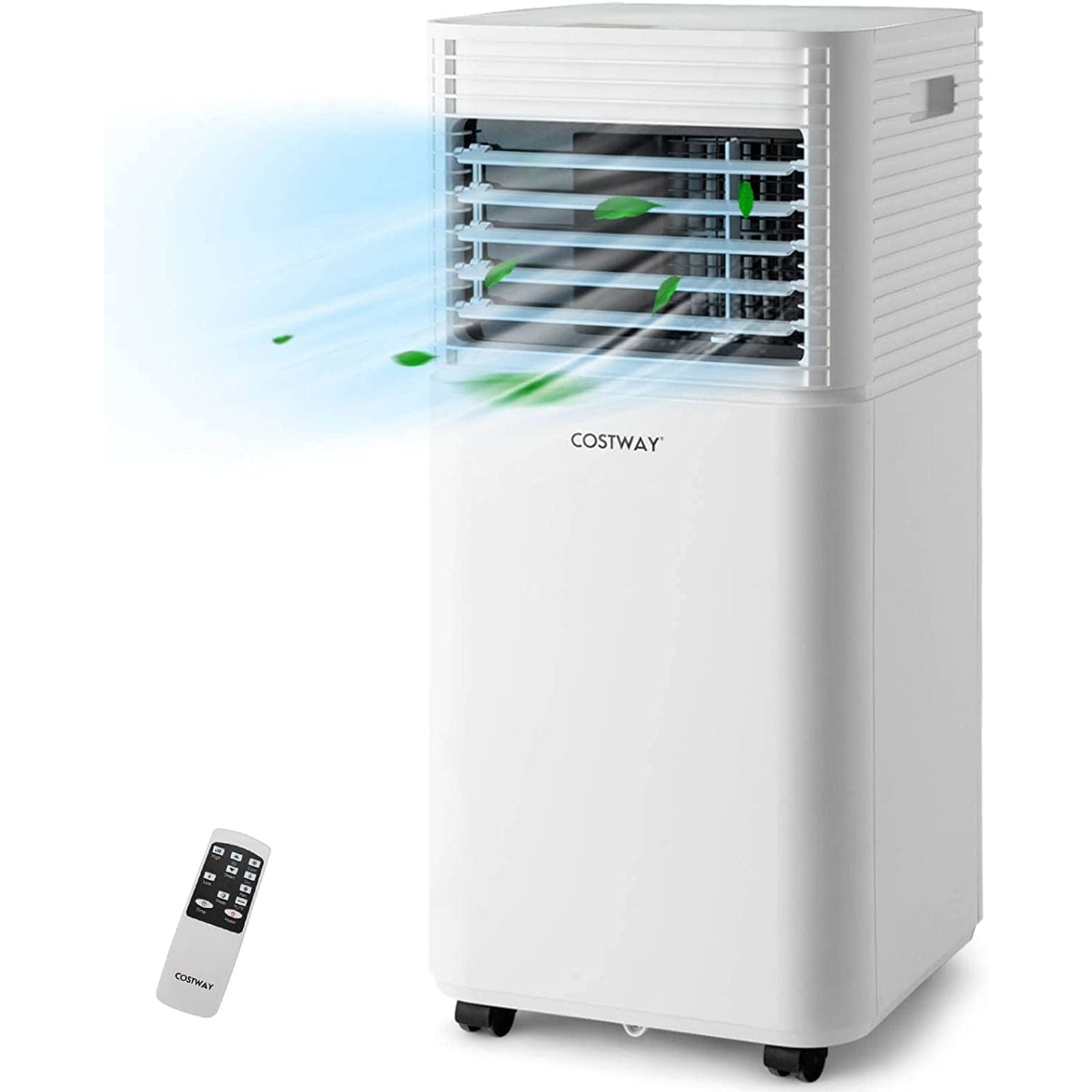 Costway R290 portable air conditioner control panel and remote