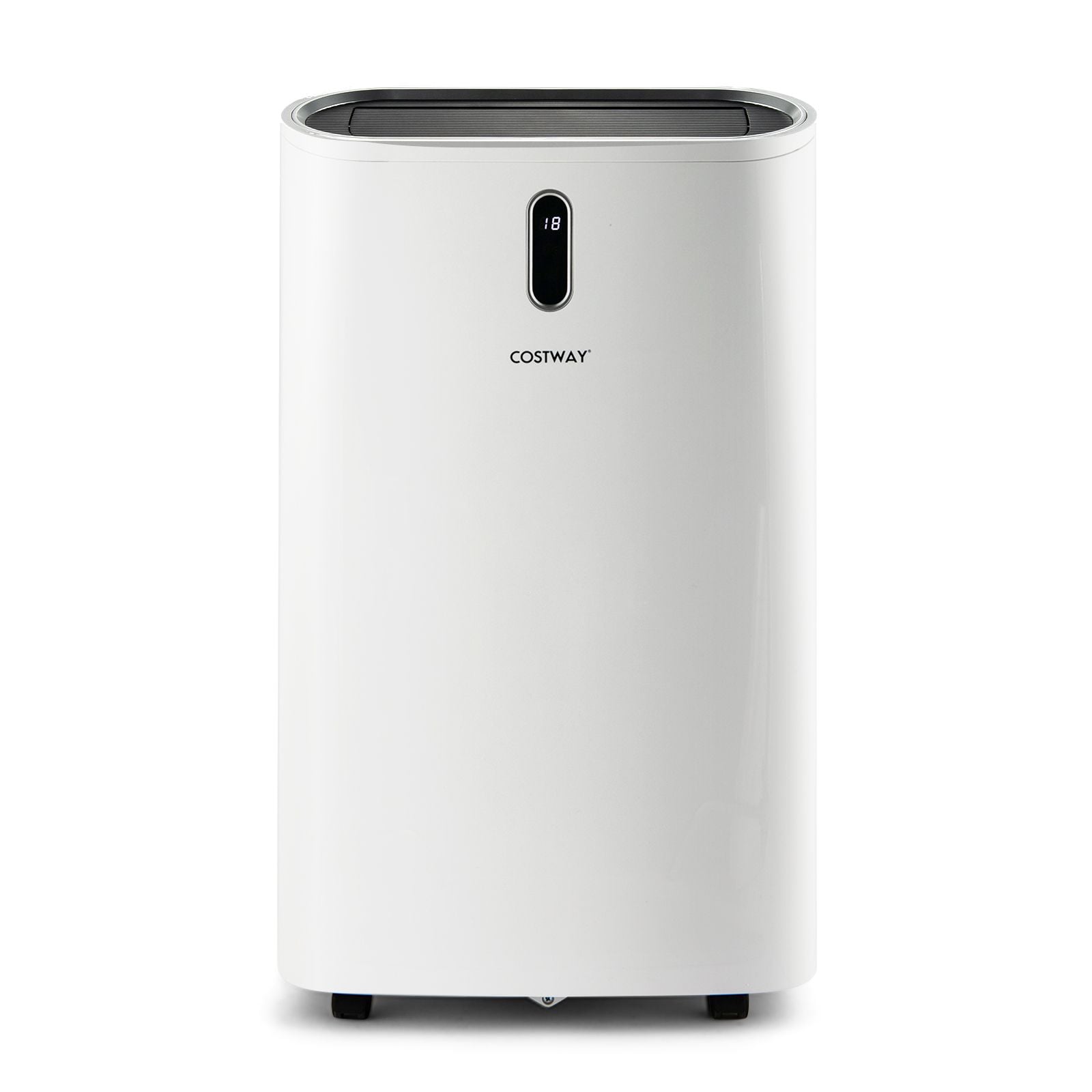 Costway 12000 BTU air conditioner LED panel and remote