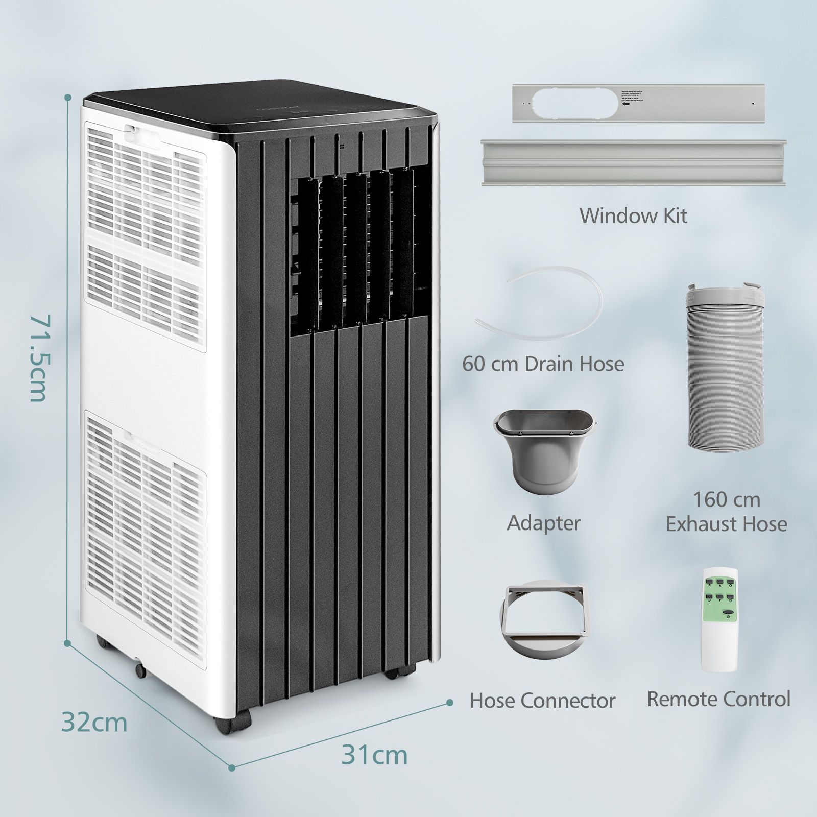 3-in-1 9000 BTU Portable Air Conditioner with App Control — image 6