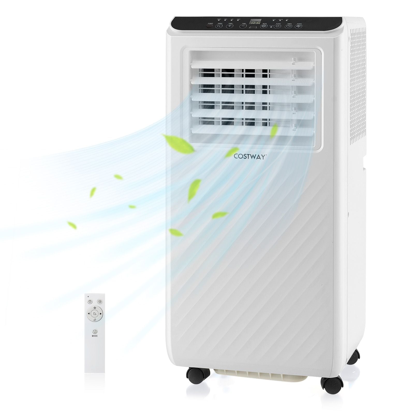 Costway 4-in-1 floor AC unit with fan and dehumidifier