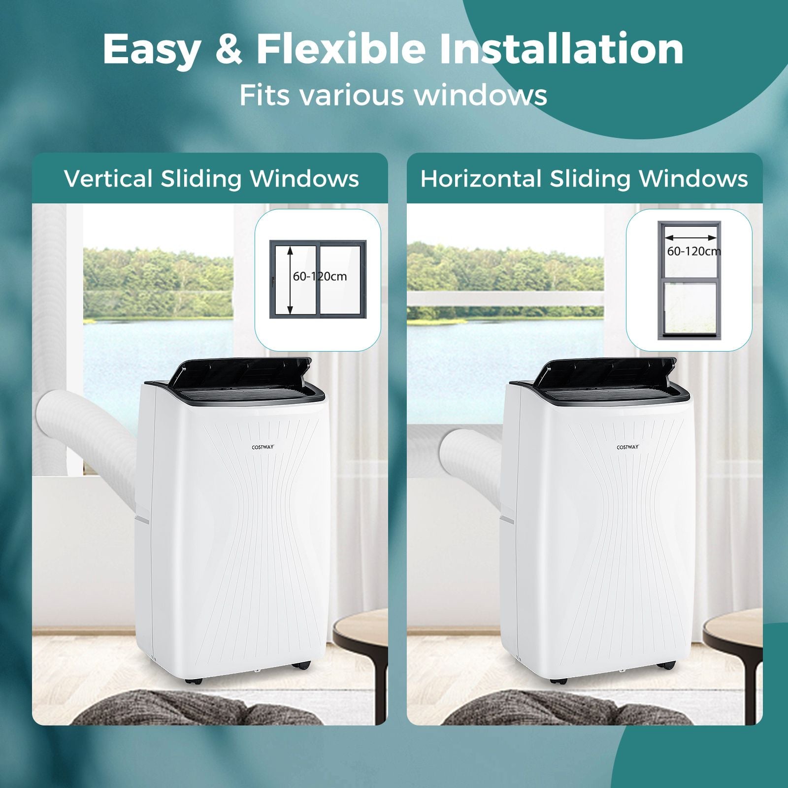 12000 BTU Portable Air Conditioner with Heat — image 6