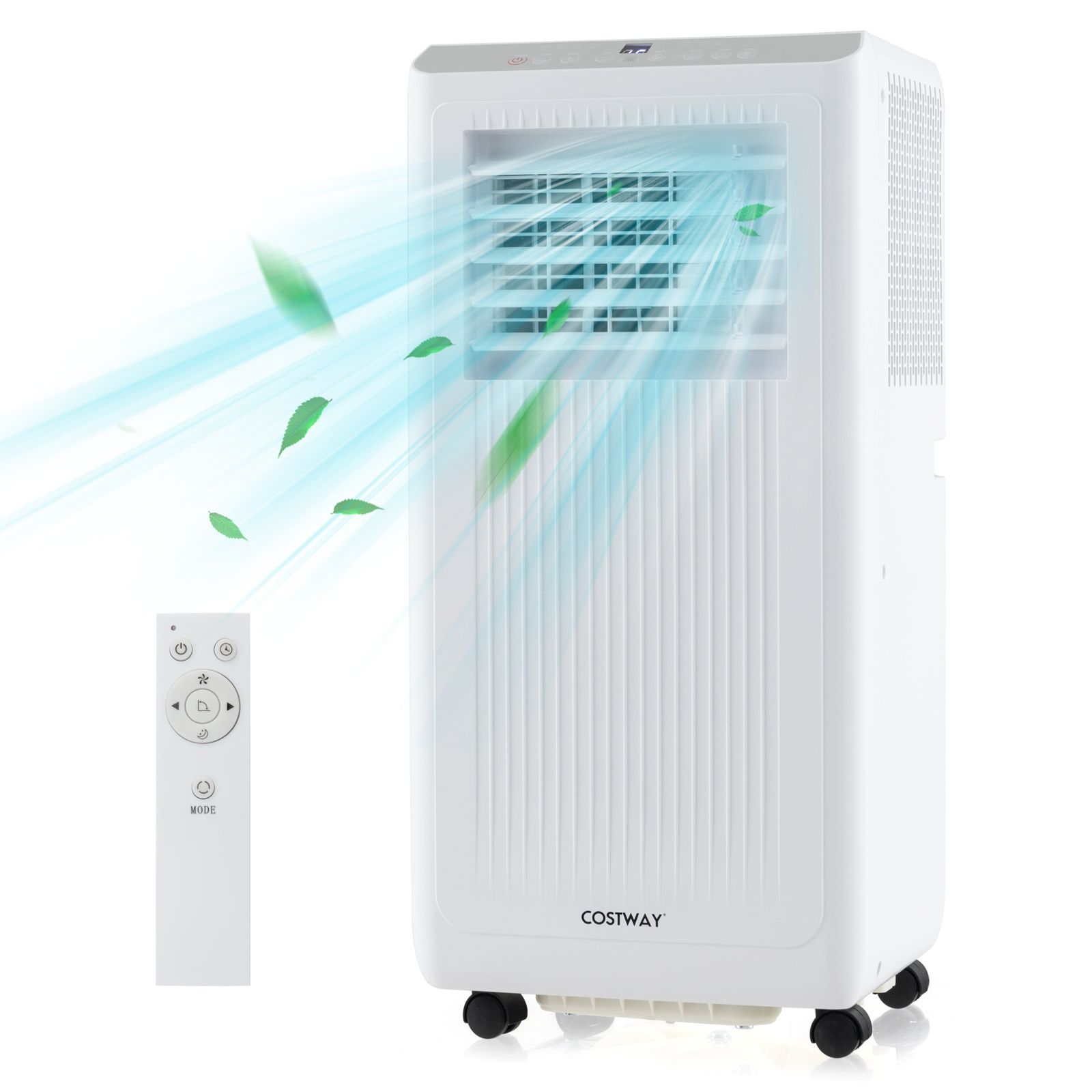 Costway 4-in-1 portable air con with LED panel and remote