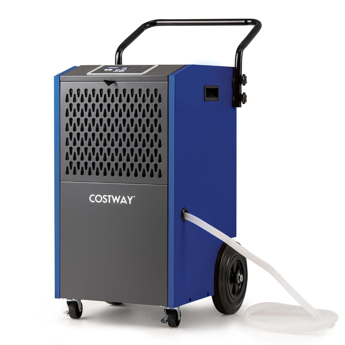 73 L/Day Industrial Dehumidifier with Drain Hose and Timer — image 3