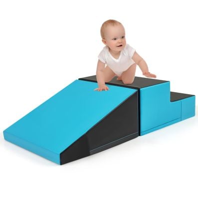 2-Piece Step and Slide Climber for Infants and Toddlers