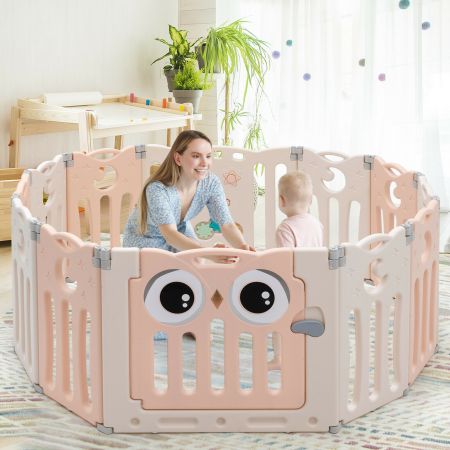 12 Panel Foldable Baby Playpen