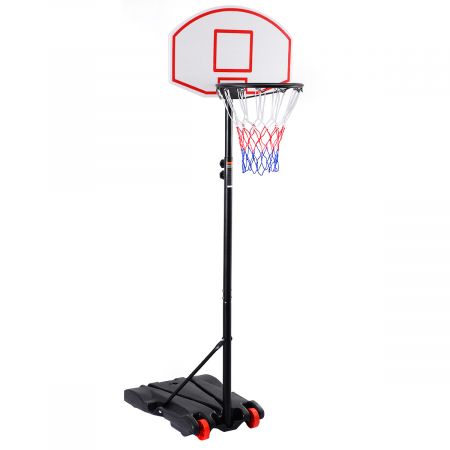 Adjustable Basketball Stand with Wheels