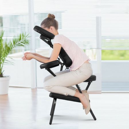 Folding Height Adjustable Massage Chair Face Cradle Salon