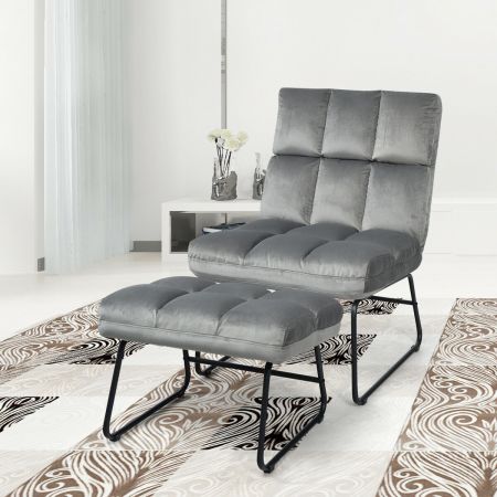 Electric Massage Sofa Chair with Foot Stool