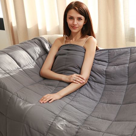 Premium Weighted Blanket Sensory Sleep Reduce Anxiety Cotton 3kg