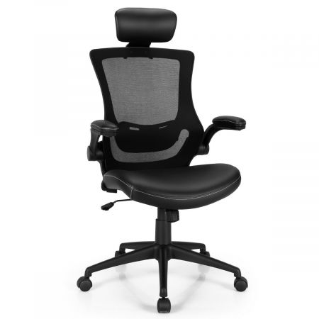Ergonomic Mesh Office Chair with Headrest and Lumbar Support