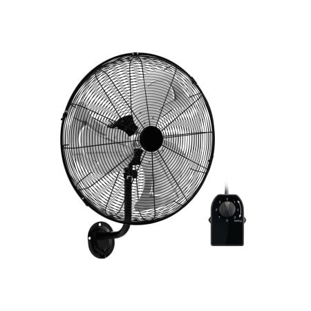 Costway 20 inch heavy-duty metal wall-mounted fan, front view