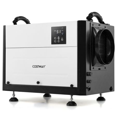 50/70L/Day Crawl Space Dehumidifier with 3 Modes and 24H Timer