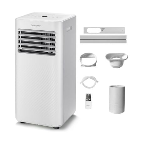 9000 BTU 3-in-1 Portable Air Conditioner with Sleep Mode