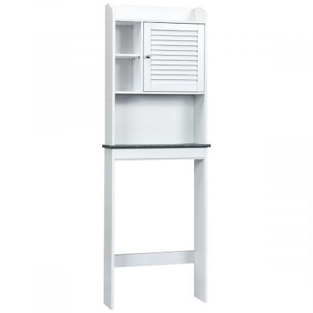 Over-The-Toilet Storage Cabinet with Adjustable Shelves