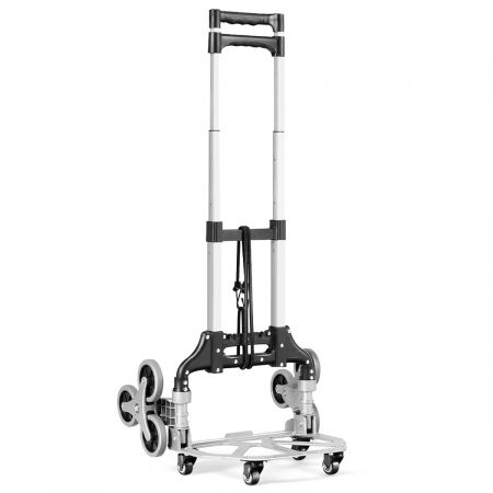 Outdoor Folding Hand Truck 4 Universal Wheels with Elastic Rope