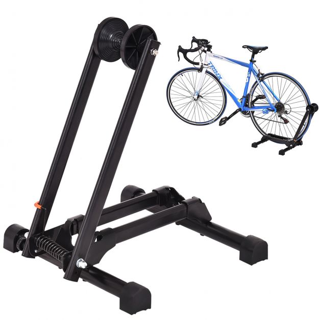Costway TL32825 Adjustable Bike Stand for Floor Parking for sale online 