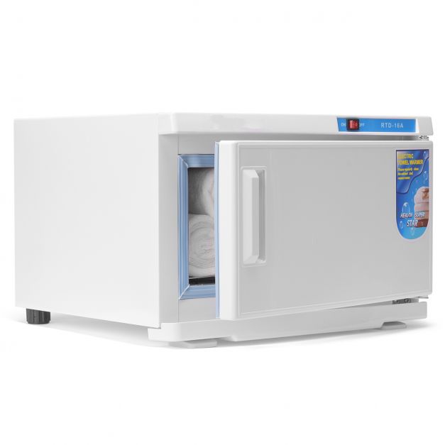 16L Capacity Hot Towel Warmer Cabinet with UV - Costway