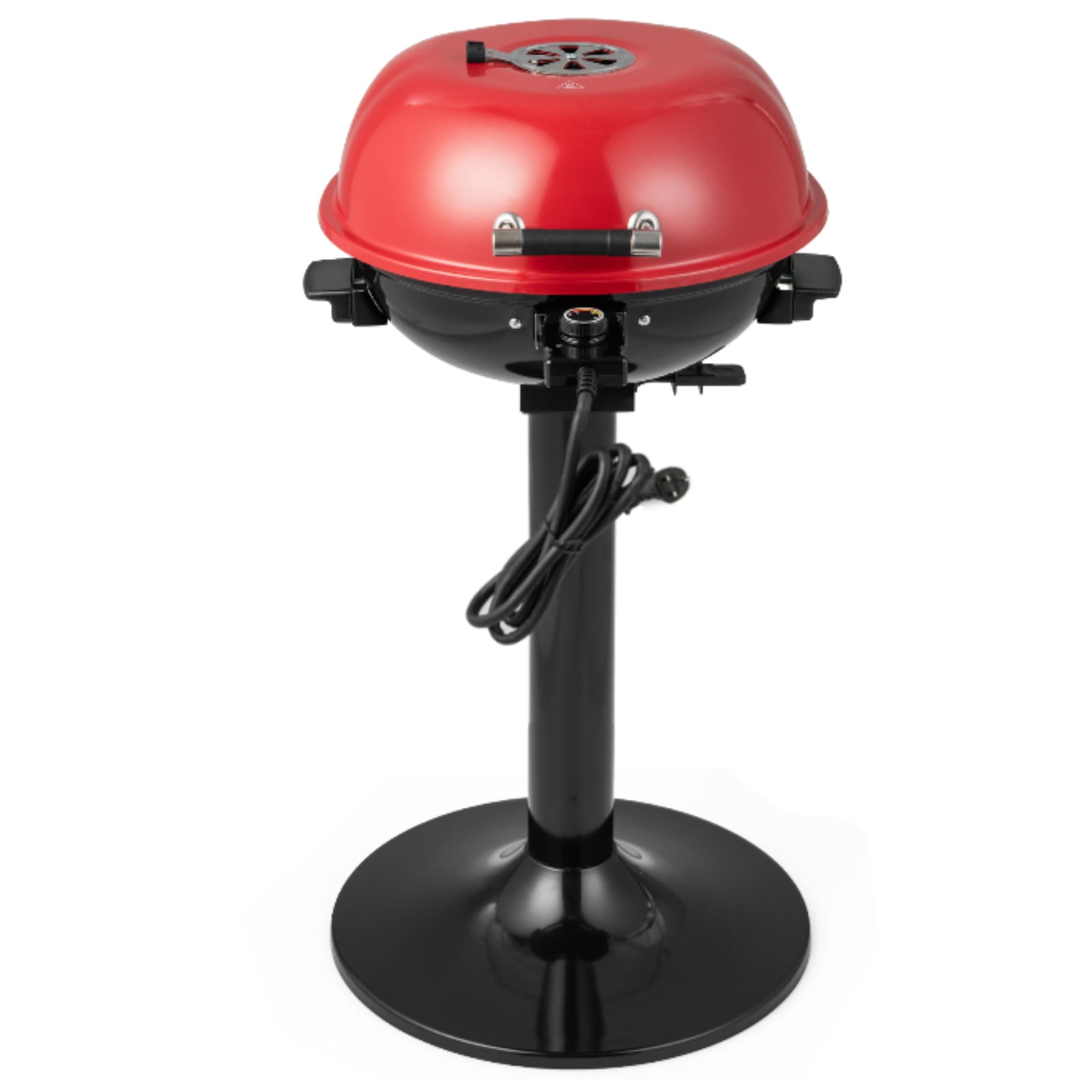 Costway Electric Bbq Grill With Removable Non-Stick Grilling Rack-Red