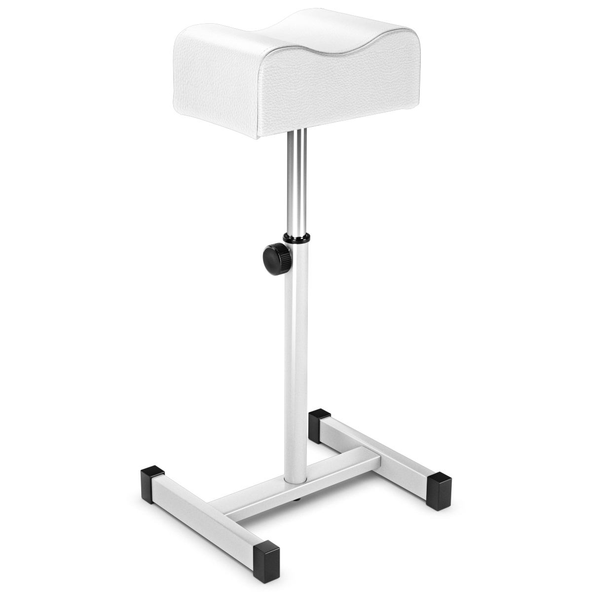 Costway White Adjustable Pedicure Manicure Footrest Salon Spa Tool